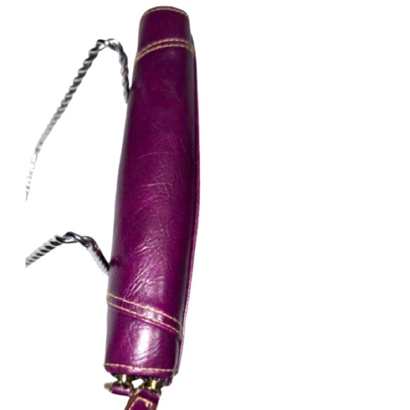 Franco Sarto Deep Purple Burgundy, Women’s Leather Wallet - Picture 4 of 5